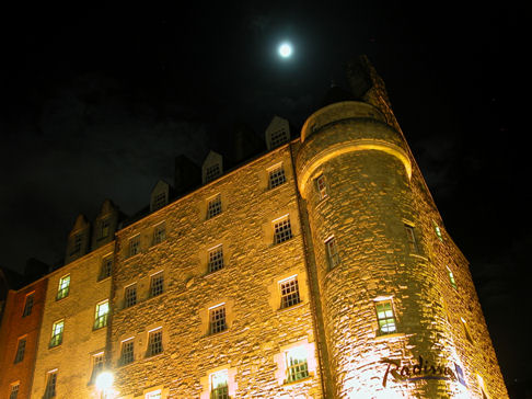 The Blue Moon as it was in Edinburgh at Hogmanay